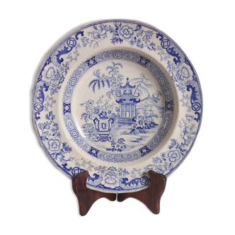 Assiette creuse Creil et Montereau