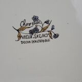 Salins earthenware dish, Chevreuse model