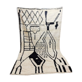 Abstract berber carpet 300 x 170 cm