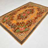 Wine Red & Orange Classic Vintage Kilim Rug, 171x289Cm