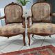 Paire de fauteuils rocaille Louis XV