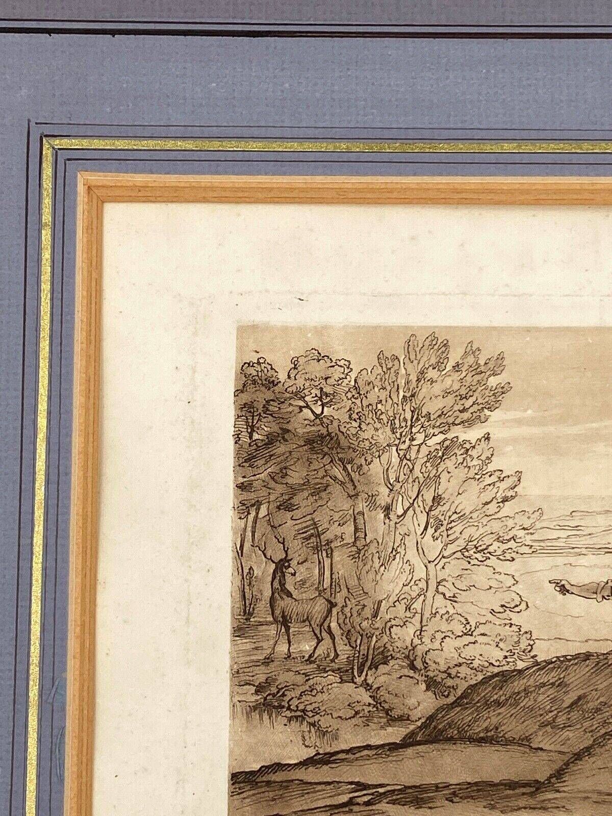 Engraving Claude Le Lorrain Delin T Earlom N°67 from the original drawing