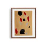 Hand Painted Abstract Wall Art 12 - Scribbles