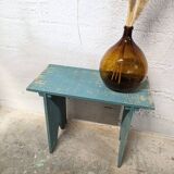 Small rustic pine bench