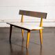 Wood and formica bench