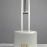 Minimalist White Adjustable Desk Lamp by Massive, Belgium — 1980s