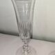 Flûtes à champagne en verre style Louis Philippe