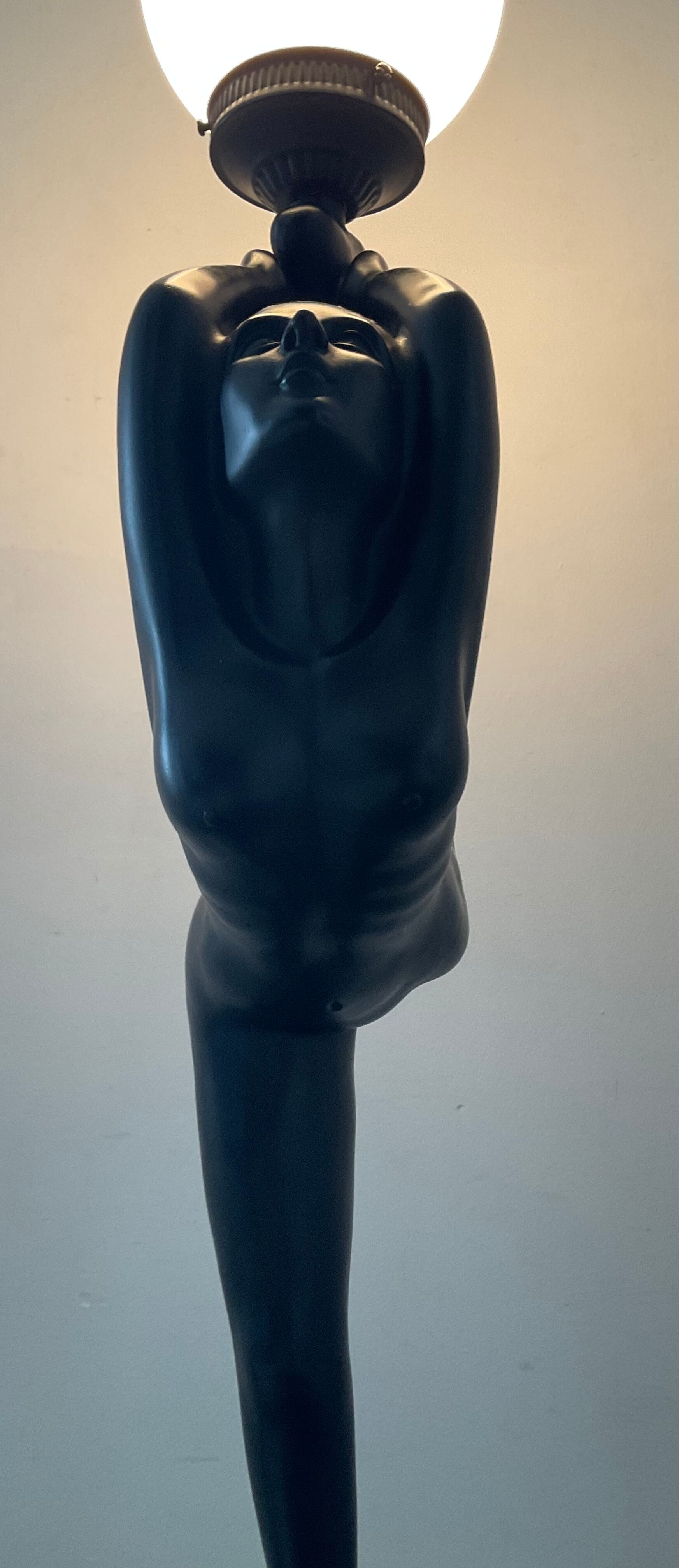Vintage lamp Dancer of the 70s-80s Art Deco style