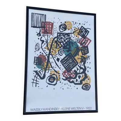 Affiche de vasily kandinsky vintage 1990