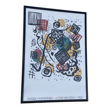 Affiche de vasily kandinsky vintage 1990