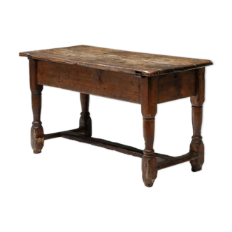 Table d’appoint antique français à patine éclatante - début des années 1900