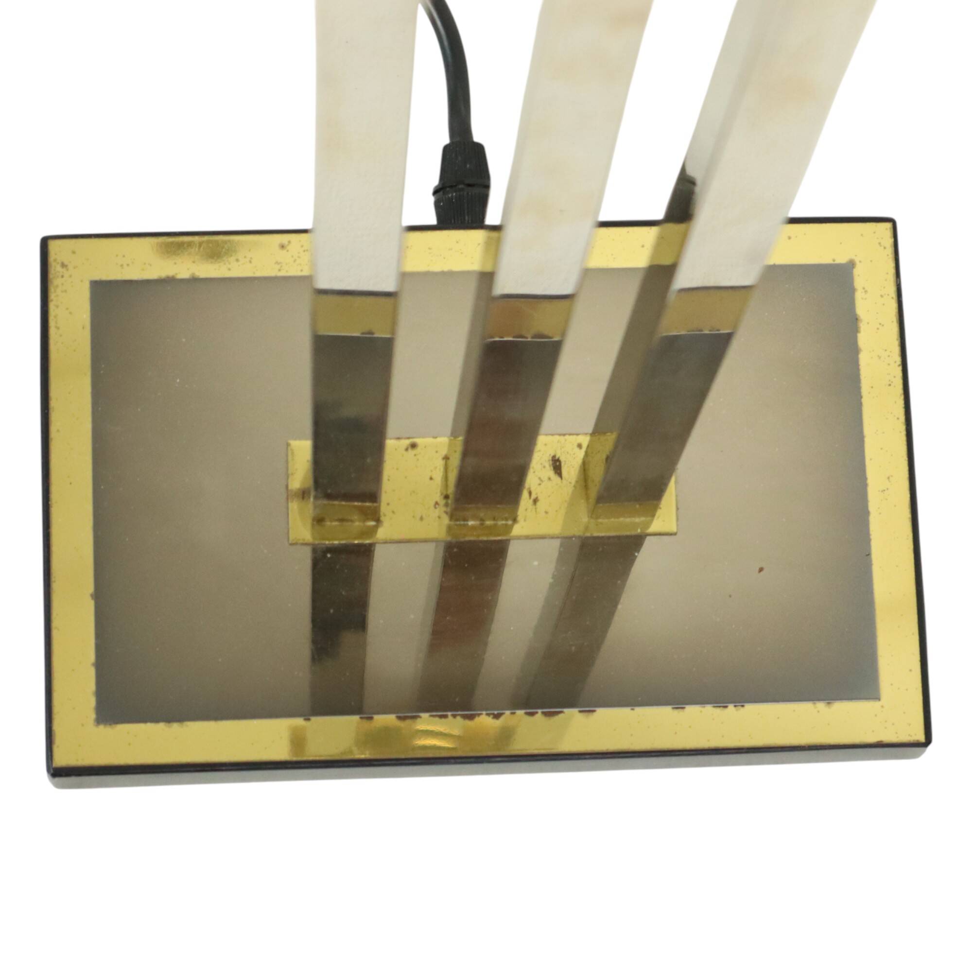 Lampe de table Lusterie Deknudt au design vintage Willy Rizzo