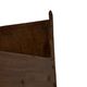 Vintage wooden wall shelve rack bookshelf in oak wood minimalist
