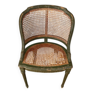 Fauteuil canné style