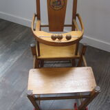 Toy high abacus wooden doll desk desk