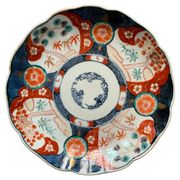 Asiette porcelain Imari, nineteenth century