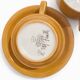 Service of porcelain espresso by Schmidt designer RM plates Brazil.