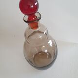 Smoked glass carafe