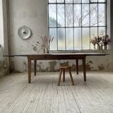19th century oak farmhouse table 270cm with extensions