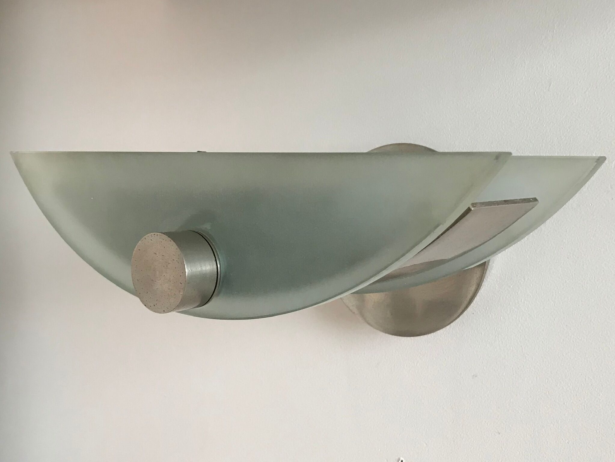 Pair of wall sconces by Pierre Lallemand, Monlight 1990