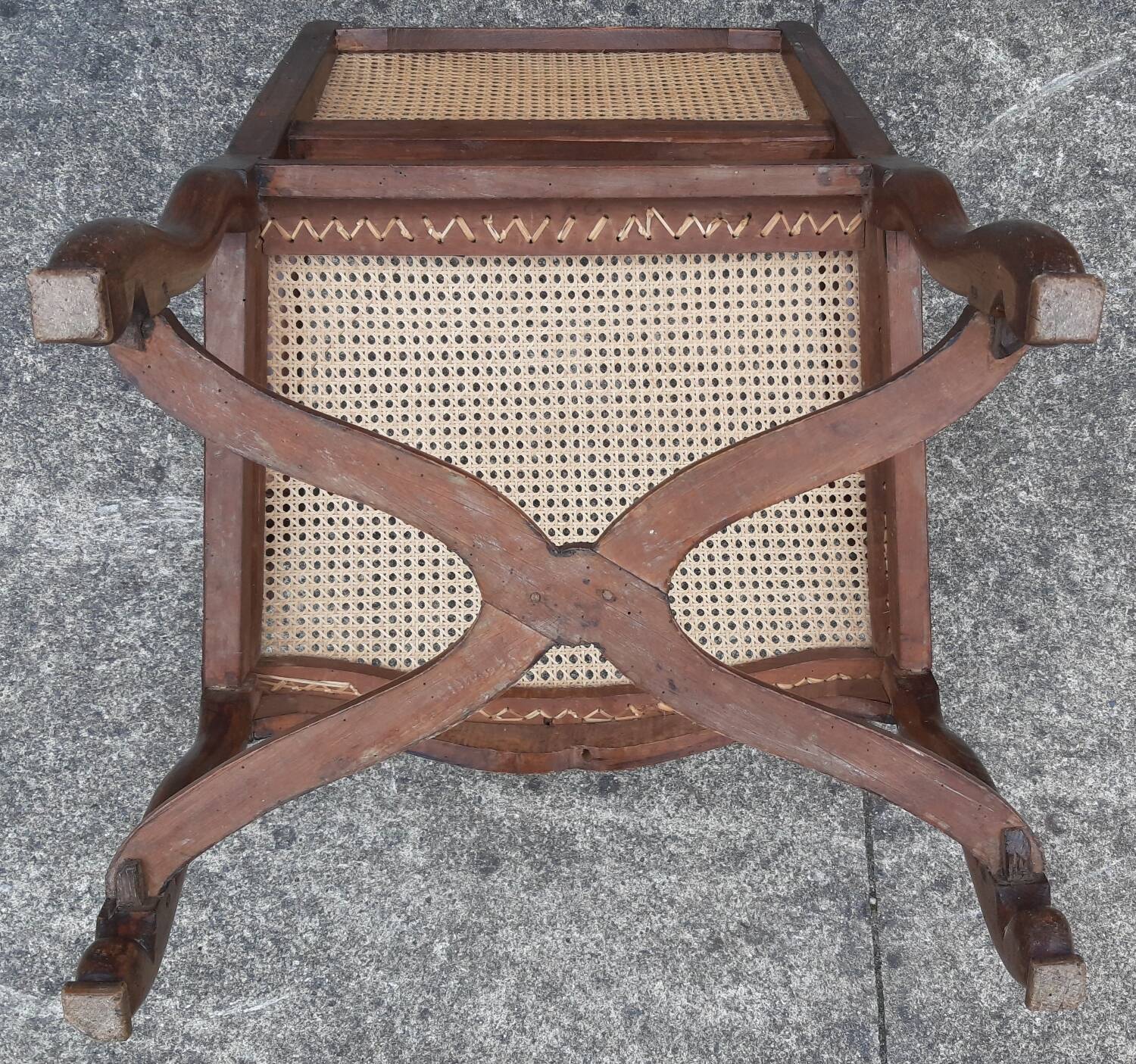 Fauteuil canné, 18ème siècle