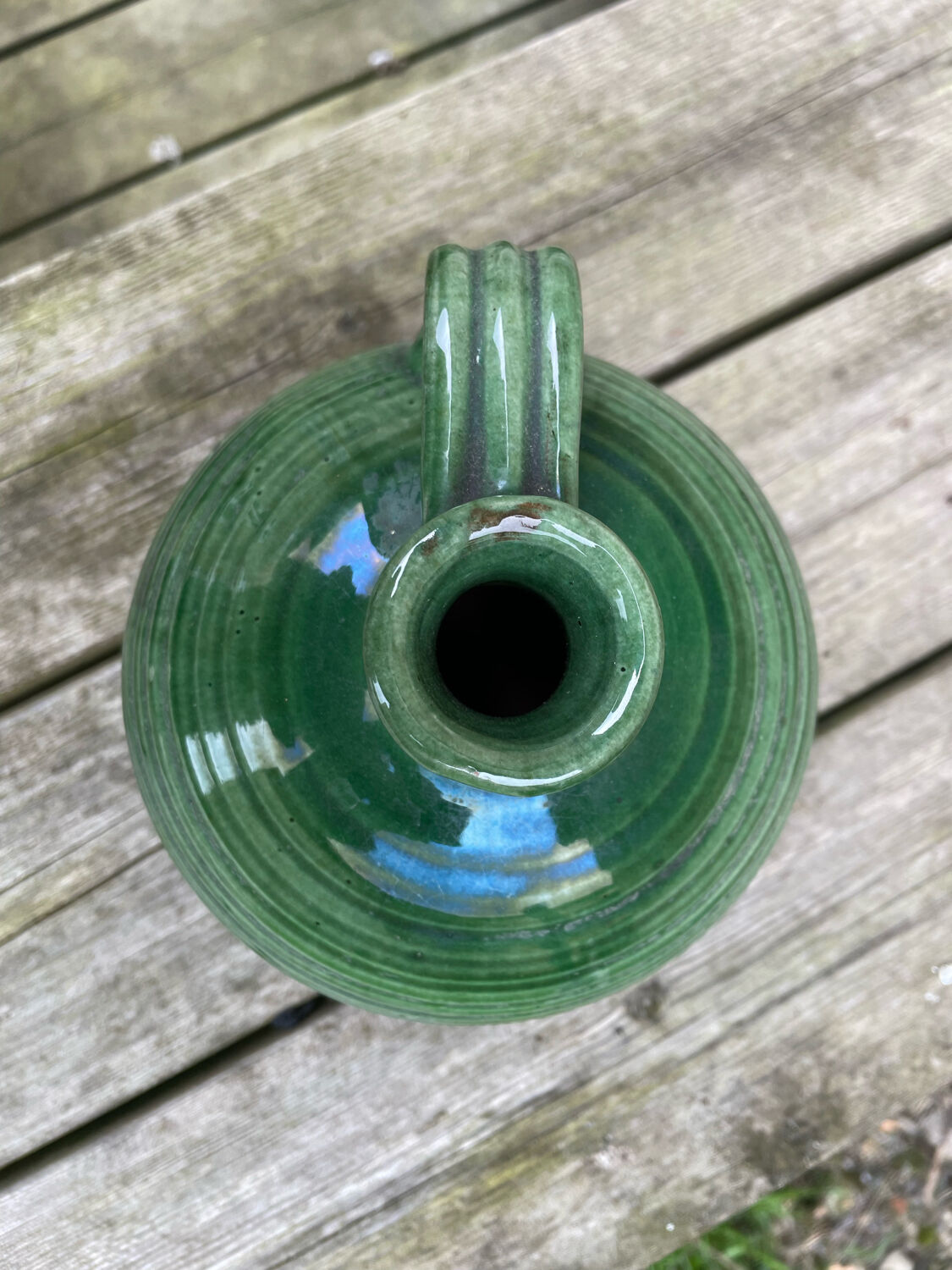 Varnished ceramic jug or picket