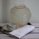 Opaque glass vase