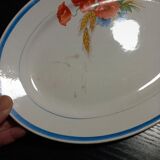 Plat en porcelaine opaque Salins