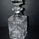 Waldviertler Edel Bleikristall cut crystal whisky decanter