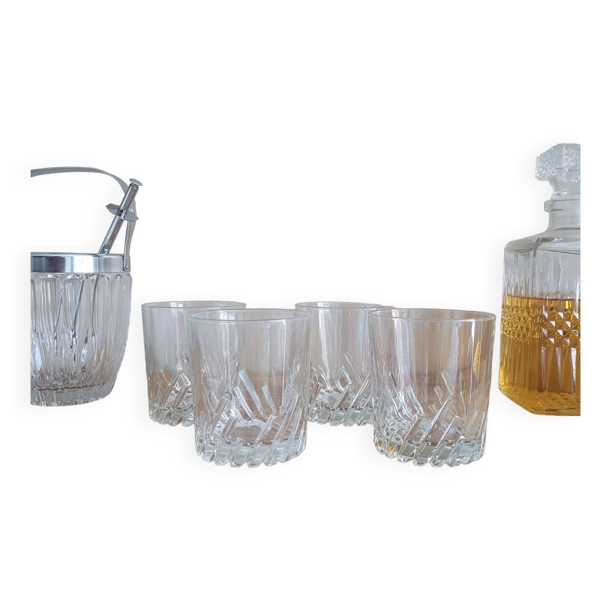 La Redoute x Selency set of 4 whiskey glasses 02