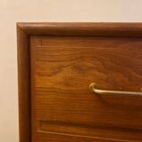 Vintage wooden chest of drawers with 4 drawers