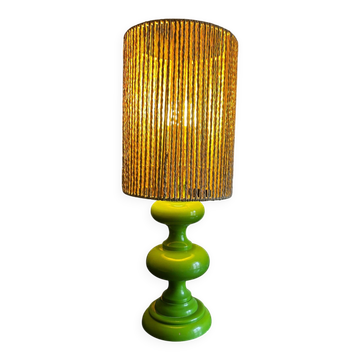 Lampe vert pomme, années 70