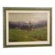 Antique landscape signed G. Mariani from 19th century