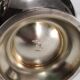 tea and coffee set 5 pieces in silver metal Gallia for Christofle model "Malmaison"