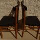 2 chaises Lutherma et 2 chaises Bauman de style en bois