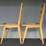 Pair of chairs 50-60 to upholster and skate