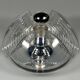 1960s 1970s Wall or Ceiling Lamp "Wave" by Koch & Lowy for Peill & Putzler