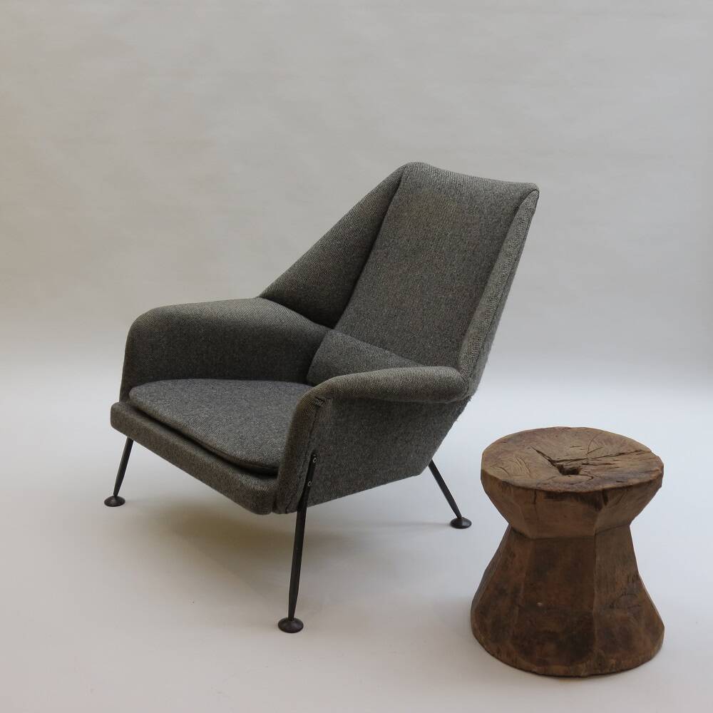 Original1950s Heron Chair by Ernest Race Mid century Modern Armchair