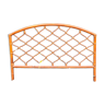 Old rattan headboard / 70s / vintage