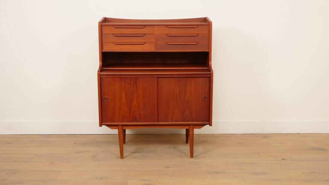 Vintage secretary | Teak | 90 cm | Danish design