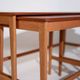 Vintage set of three nesting tables by Bra Bohag, Bjärnum, teak, 1960s.