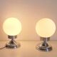 Pair of bedside lamps