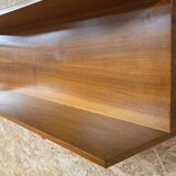 1970 teak shelf by Wilhelm Renz