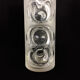 Peill & putzler crystal vase, West Germany, brutalist vase. Year 50