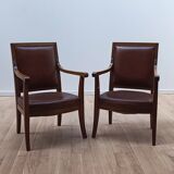 Vintage Directoire style armchair