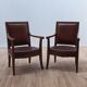 Vintage Directoire style armchair