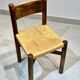 Set of 2 Charlotte Perriand Meribel chairs, in ash, circa 1950, original edition