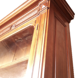 Large walnut library XIX°