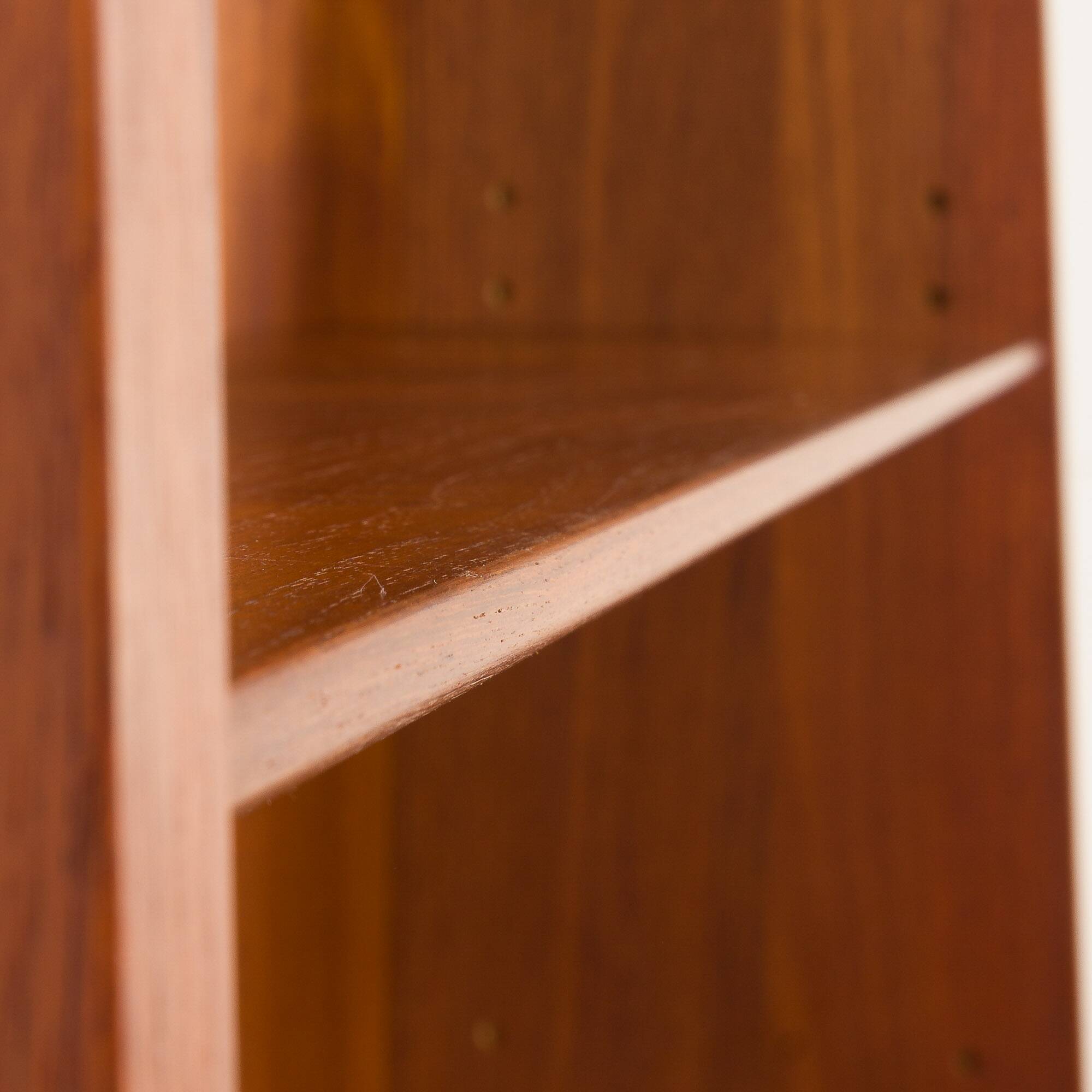 Johannes Sorth teak bookcase, Bornholm, Denmark 1960