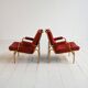 Pair of “Ingrid” armchairs by Bruno Mathsson for Dux, 1960s
